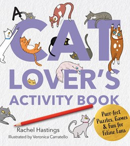 A CAT LOVER'S ACTIVITY BOOK - HASTINGS. RACHEL
